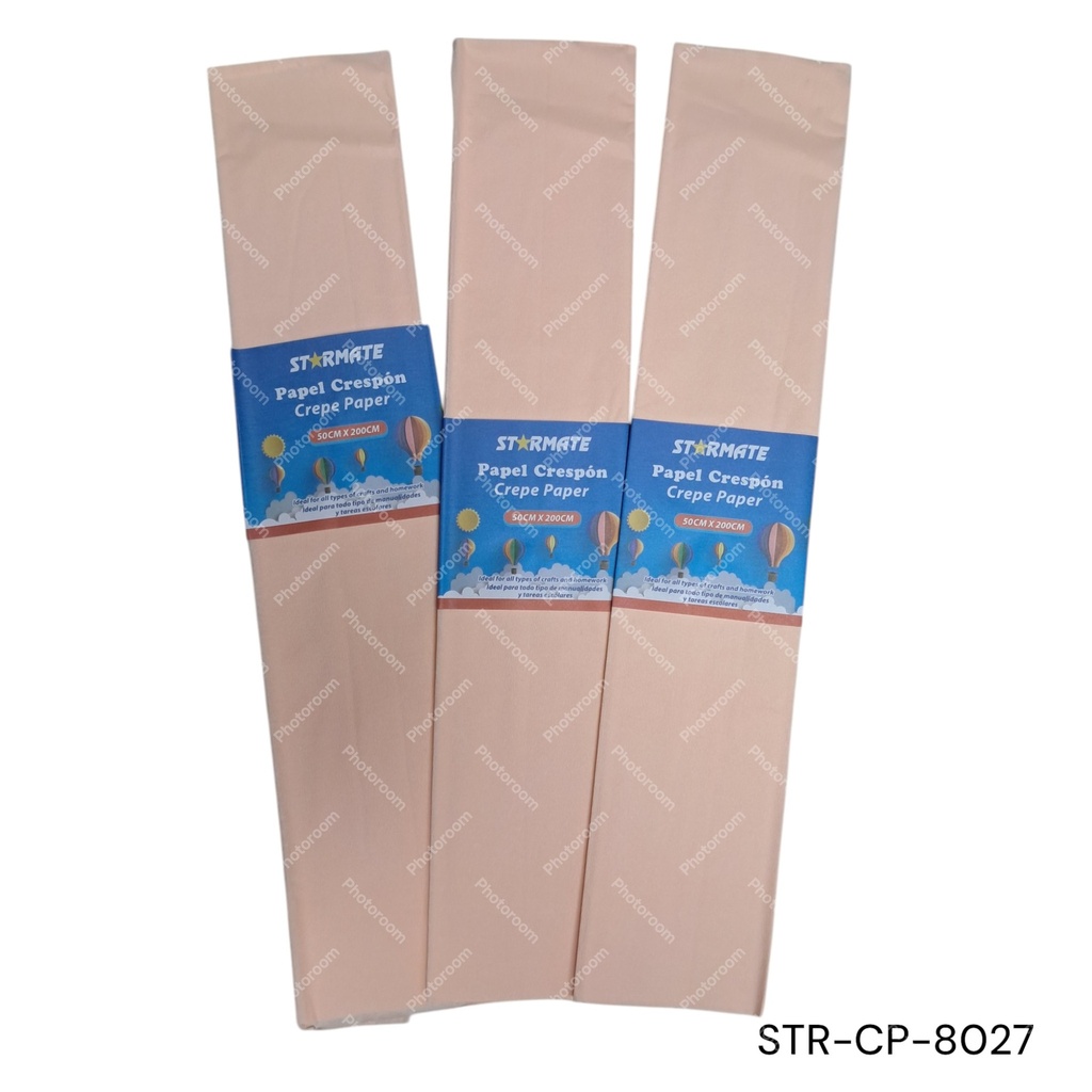 PAPEL CRESPON 50X200 CM COLOR PIEL