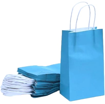 BOLSA CRAFT 22X16X8CM CELESTE