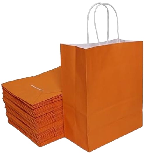 BOLSA CRAFT 22X16X8CM NARANJA