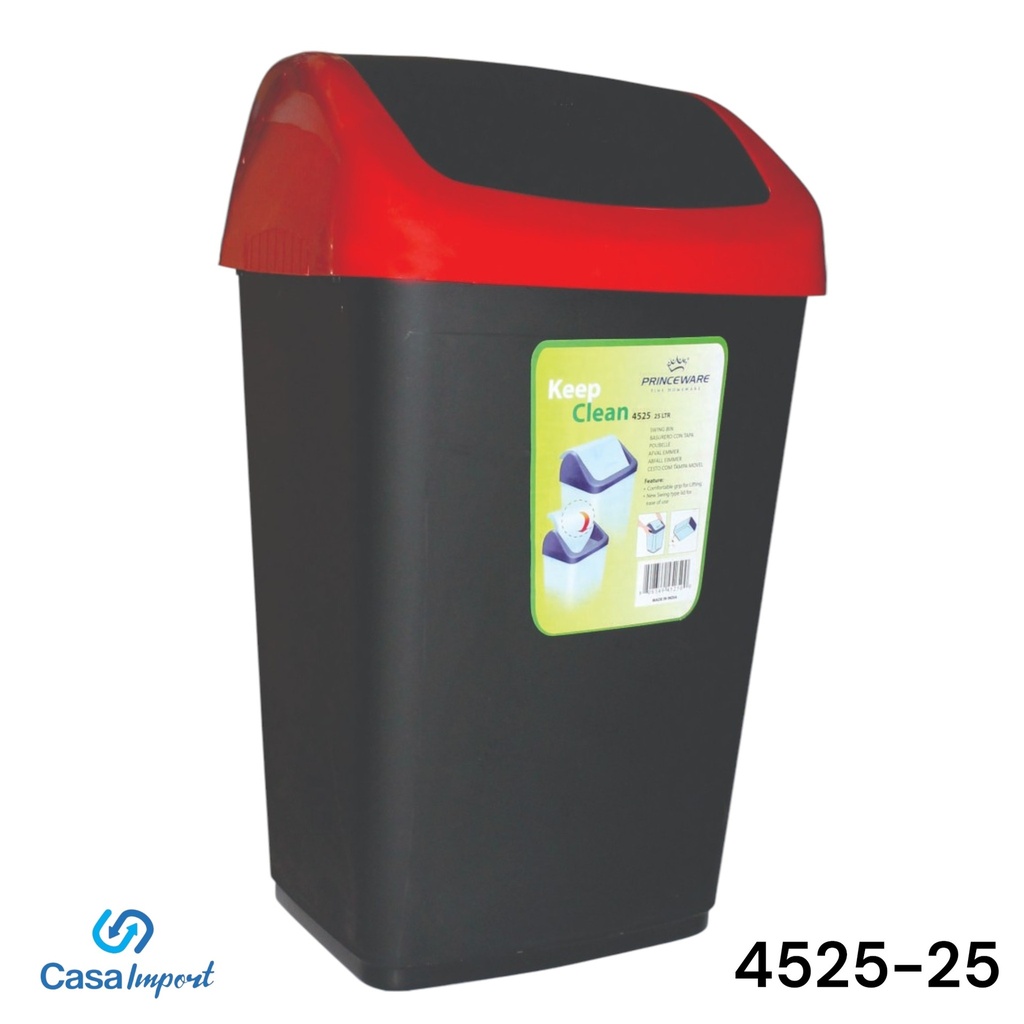 BASURERO LARGE PRINCEWARE 25 LTRO