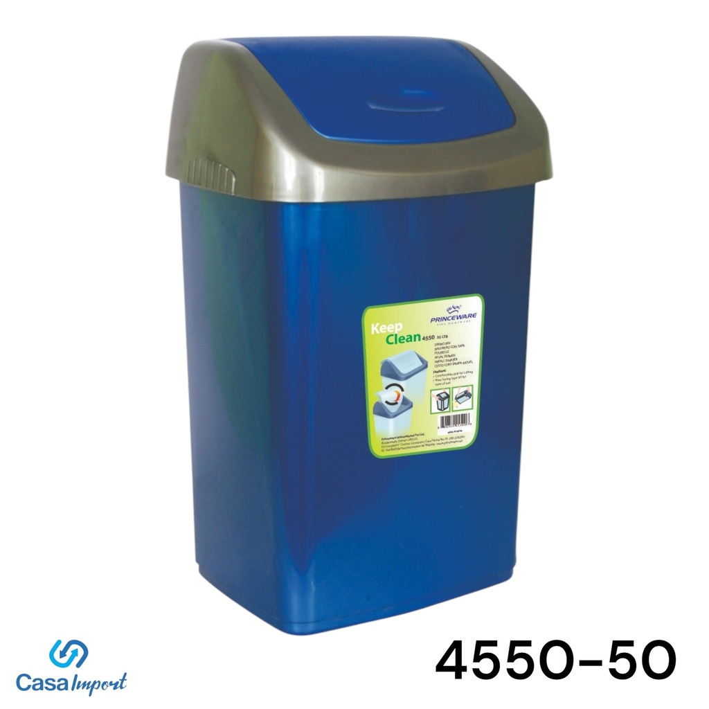 BASURERO XL PRINCEWARE 50 LTRO