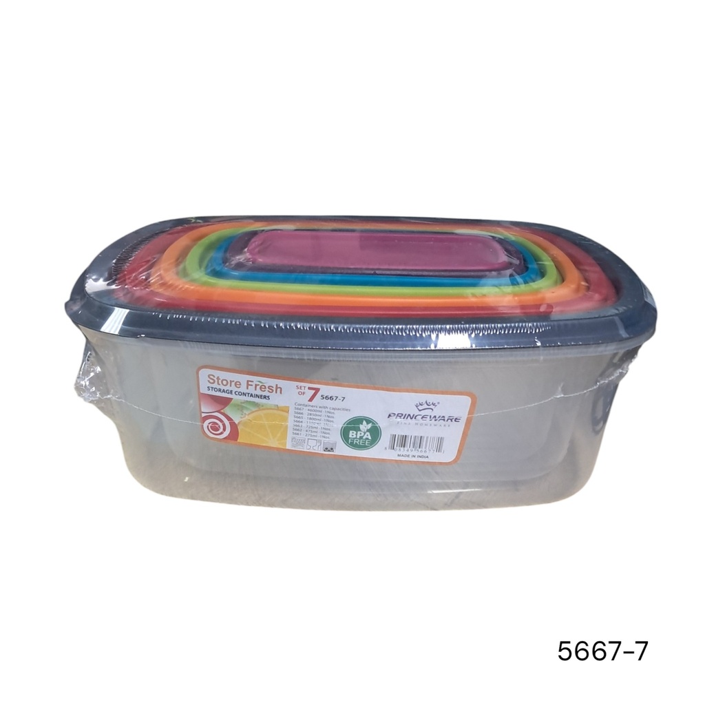 ENVASE SET 7PCS
