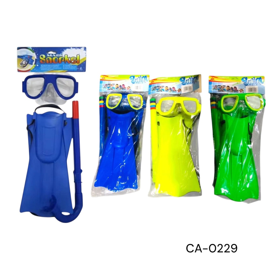 JUEGO BUCEO 4PZS ADULTO