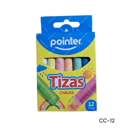 [CC-12] TIZA DE COLORES PARA TABLERO