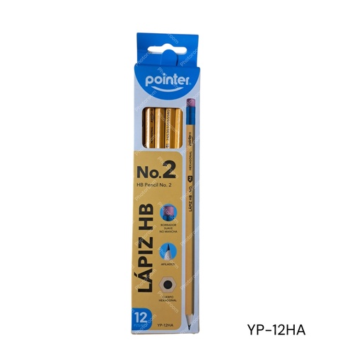 [YP-12HA] LAPIZ HB NO2 X12PZ