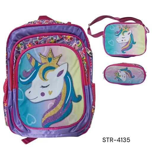 [STR-4135] BOLSO ESCOLAR 14PG DISE 1