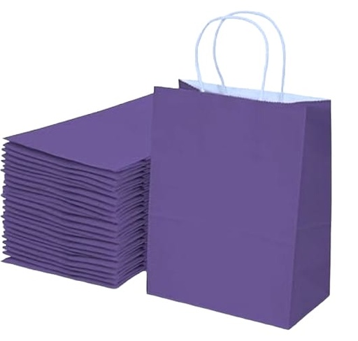 [CA-0022MOR] BOLSA CRAFT 22X16X8CM MORADO