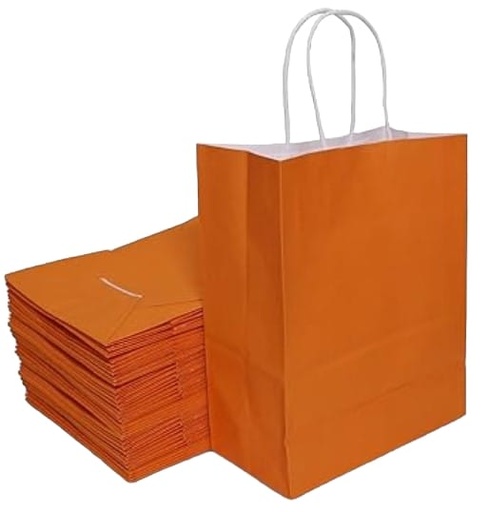 [CA-0022NAR] BOLSA CRAFT 22X16X8CM NARANJA