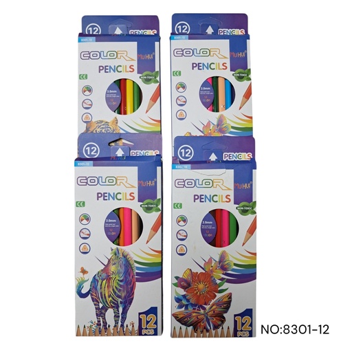 [NO:8301-12] LAPIZ COLOR 12 COLORES