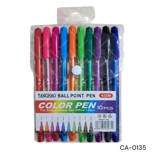 [CA-0135] BOLIGRAFO 10 COLORES