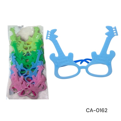 [CA-0162] LENTE FIESTA GUITARRA FLUORECENTE