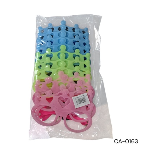 [CA-0163] LENTE FIESTA CORONA FLUORECENTE
